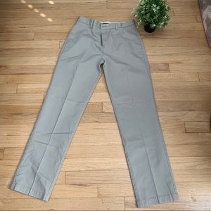 Brooks Brothers girls chinos khaki non iron sz16